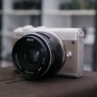 Mirorrles CANON M100+lensa FIX Paket Bokeh
