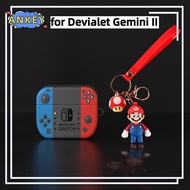 Compatible with Devialet Gemini II Wireless Earbuds Case Cartoon Personality Silicone Earphone Case 