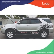 [HOT] . Fortuner Jo Mafia car motif sticker - Toyota car motif sticker, VIP sports car side sticker