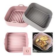 Seangel AirFryer Silicone Pot Multifunctional Air Fryers Oven Accessories Bread Fried Chicken Pizza Basket Baking Tray FDA Baking Dishes