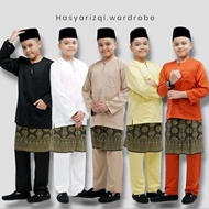 [Arjuna] Baju Melayu Teluk Belanga Budak | Baju Melayu Kanak Kanak | Baju Melayu Budak Lelaki | Baju