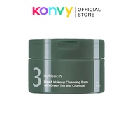 Numbuzin No.3 Pore & Makeup Cleansing Balm with Green Tea and Charcoal (Skin softening mask-cleansin