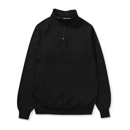 Prime Apparel - HF Half Zip Sweater - Black