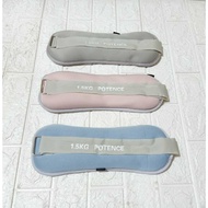 NEWEST potence Leg Bending 1.5kg (2 pieces) Foot Weights Hand Sand Weights