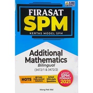 [second hand book] BUKU LATIHAN SPM: FIRASAT SPM KERTAS MODEL SPM ADDMATH 2021 KSSM