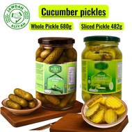 Royal Arm Cucumber Pickle/Pickle/Cucumber Pickle/Jeruk Mentimun/Halal/Food/whole 680gm /sliced 482gV