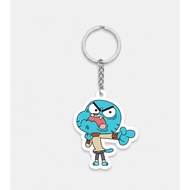 Gumball Cartoon Keychain