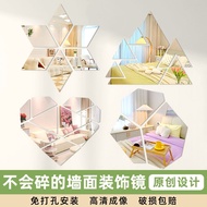 Acrylic Soft Mirror Wall Self-Adhesive Household Dressing Mirror Surface Sticker Frameless Hd Punch-Free Special-Shaped Full-Length Mirror