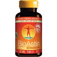 美國BioAstin 夏威夷蝦青素/蝦紅素 12毫克 120粒軟膠囊