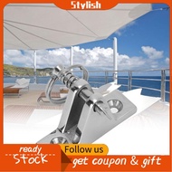Stylish365 Hyuduo Stainless Steel Bimini Top Fitting  Marine Hardware Deck Hinge Yacht Sunshade Acce