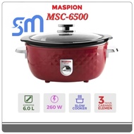 Maspion MSC-6500 Slow cooker 6 Liter MSC6500