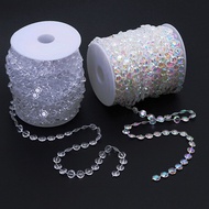2021 Wedding Connection Beads Acrylic Bead String Wedding Guide Bead String Wedding Bead Chain Weddi