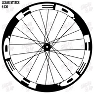 Sticker Decal Rims HED Sticker Width 4 And 3 cm rim 700c