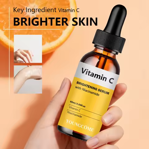 YOUNGCOME Vitamin C Serum with Niacinamide, Brighten skin Face Serum, Even Skin Tone Serum for Glowi