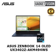 ASUS ZENBOOK 14 OLED UX3402Z-AKM494WS I5-1240P/16GB(OB)/512GB M.2 4.0/NUMPAD/FINGERPRINT/IRIS XE GRA