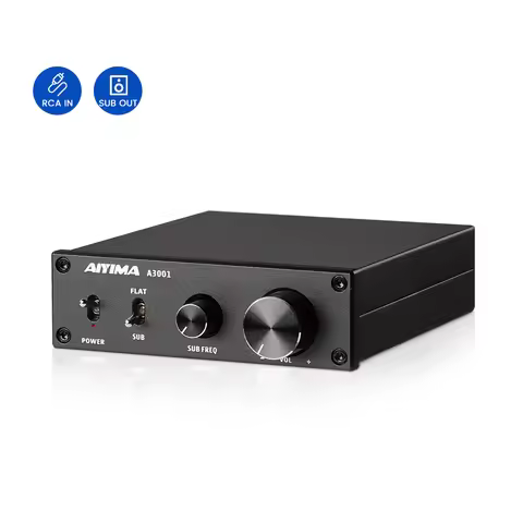 AIYIMA TPA3255 Subwoofer Amplifier 300W HIFI Mono Audio Power Amplifier Class D Sound Amplifier NE55