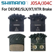 SHIMANO ICE-TECH J05A J04C J02A MTB Bicycle Resin Metal Brake Pads Cooling Fin for DEORE SLX XT XTR 
