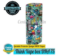 Garskin Mod think vape box DNA75 - Abstrak