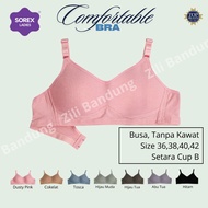 SOREX Comfortabel Bra Wireless Foam Bra Size 36,38,40,42 // Cup B