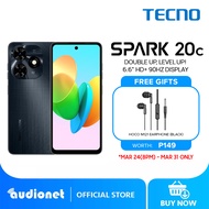 TECNO Spark 20C Smartphone | 4GB+128GB / 4GB+256GB / 8GB+128GB | Octa-core Processor | 50MP Dual Rea
