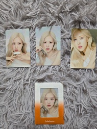 Blackpink小卡 Rose絕版簽名卡