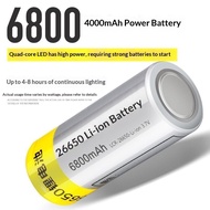 【Made in China】26650 Battery Special Original Large Capacity Rechargeable Lithium Battery Headlamp 3