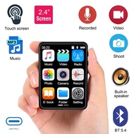 Bluetooth 5.4 HiFi MP3 Player 2.4-inch Touchscreen Walkman with Camera Can Take Pictures with Speake