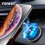 FONKEN ที่วางโทรศัพท์ในรถยนต์แบบแม่เหล็ก,ที่ยึดมือถือในรถยนต์ทำจากซิงก์อัลลอยด์ติดรถยนต์พร้อมระบบนำทางได้อย่างอิสระรองรับ Samsung Xiaomi สมาร์ทโฟน