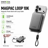 [CCC certified] ENERGEA MagPac Loop 10K 10000MAH Power Bank with USB C Cable Strap