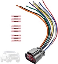 3U2Z-14S411-VCA Transmission Solenoid Wire Harness Compatible with Ford E4OD 4R100 1995-2007,Replace