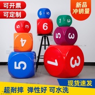 Foam Big Dice Large Size Giant Numbers Props Teaching Aids Oversized Sieve Running Group Plug Toys
