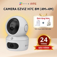 Ezviz H7C 8M indoor dual-eye wifi Camera, extremely sharp + 360 degree rotating video call ezviz cam