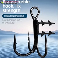 BEBETTFORM 5pcs Baitholder Hook, Baitholder Spikes 3/0#-6# Size Spinpoler Treble Hook, Tackle High C