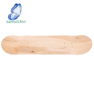 8Inch 8-Layer Maple Blank Double Concave Skateboards Natural Skate Deck Board Skateboards Deck Wood 
