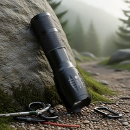 Super Bright 5000mAh 21700 Telescopic Flashlight, Zoomable 18Wh 48A 10C Rechargeable Battery