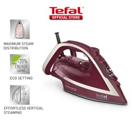 Tefal Steam Iron Ultragliss Plus 2800W (Red) FV6820 – 260g Steam Boost, Powerful, Maximum Steam Distribution, Versatile