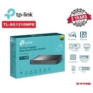 TP-LINK TL-SG1210MPE 10-Port Gigabit Easy Smart Switch with 8-Port PoE+