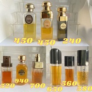 🔸清倉🔸絕版古董女士香水優惠 Vintage Discontinued Perfumes Discount // Hermes Tiffany Chanel YSL Givenchy Fendi