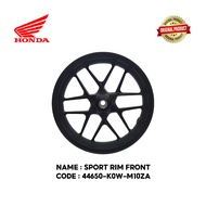 HONDA ADV 150 Sport Rim Wheel Sub Assy Front Black 44650-K0W-M10ZA