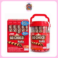 Go Choco Rollz Choco-Filled Wafer Stick