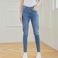 Eyouth 10102 women Drainpipe Jeans high waist denim pants