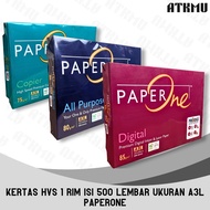 PaperOne HVS Paper A3L Size 75 80 85 Grams 1 Ream (500 sheets) Photocopy Paper