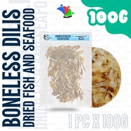 BONELESS DILIS ( 100G / 200G ) — Dried Fish, Dried Anchovies, Sun-Dried, Crispy Dilis