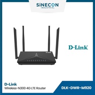 D-Link ดีลิงค์ รุ่น DWR-M920 เร้าเตอร์ Wireless N300 4G Router