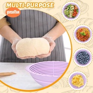 Bread Proofing Basket,Silicone Round Bread Foldable Sourdough Baking Basket Waterproof Proofing Bowl