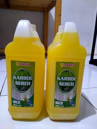 Karbol sereh dan Karbol pinus Hanna ukuran 5liter Hemat dan Berkualitas  anti bakteri Top Produk bes