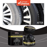 Tire Restore & Protect Wax - Prevents Fading, Repels Dirt with Silica & Beeswax Formula Tire Shine T