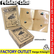 【100-Keping】 Kijo 6868 Sticky Fly Paper 100 Sheets Box #苍蝇纸 #6868