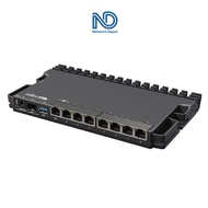 MikroTik RB5009UG+S+IN - Heavy-Duty 1U Home Router with USB, 1G and 2.5G ETH 10G SFP+ Cage - RB5009