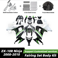 Motorcycle Fairings For Kawasaki ZX-10R Ninja 2008-2010 Shell Injection Mold Painted ABS Plastic Bod